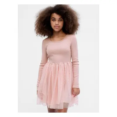 GAP Kids ́s dress with tulle - Girls