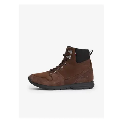 Dark Brown Mens Ankle Suede Boots Tommy Hilfiger - Men