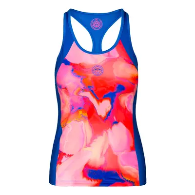 Women's tank top BIDI BADU Jua Tech Tank Red, Blue