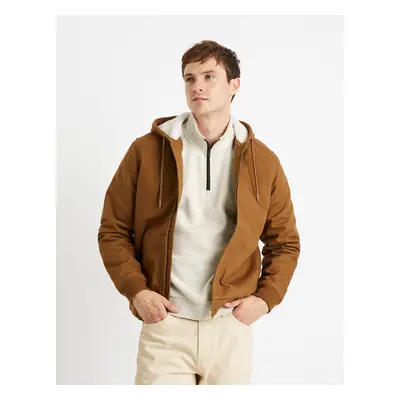 Celio Zippered Jacket Cuhoodie - Men