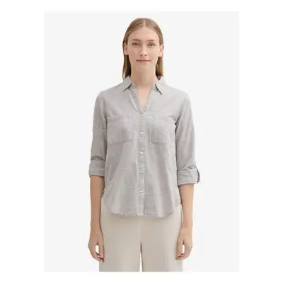 Grey women's checkered shirt Tom Tailor - Women's