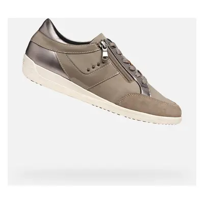 Beige women's sneakers Geox Myria - Women's