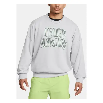 Men's sweatshirt Under Armour UA Icon HWT Terry OS Crew-GRY - Men's