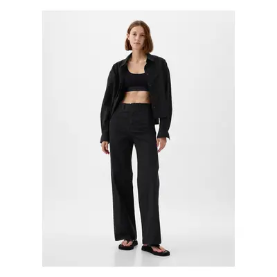 GAP High Stride Wide Leg Trousers - Ladies