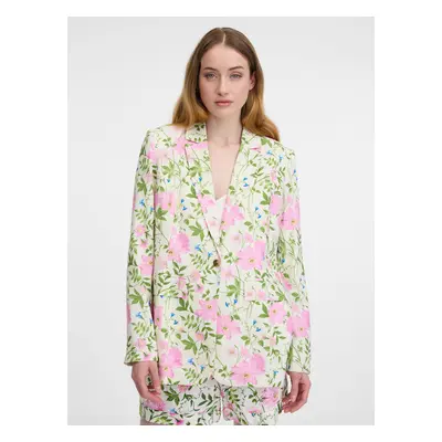 Orsay Creamy Women's Floral Blazer - Women's