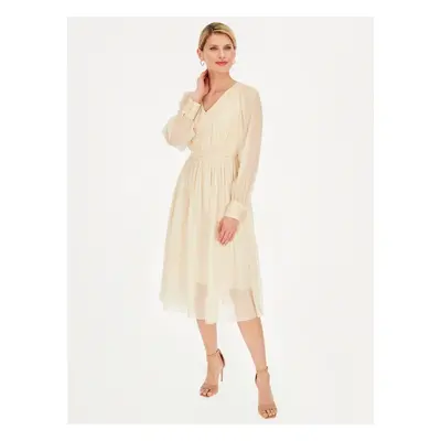 L`AF Woman's Dress Champagne