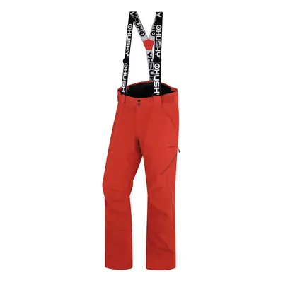 Men's ski pants HUSKY Galti red