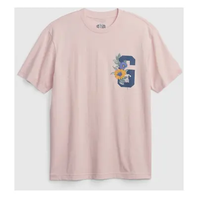 GAP T-shirt with floral logo - Men