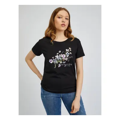 Orsay Black Womens T-Shirt - Women