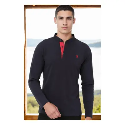 V4009 DEWBERRY MEN'S SWEATSHIRT-NAVY-1