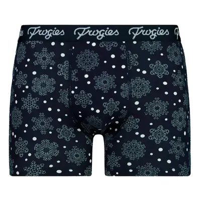 Men's boxers Snowflakes Frogies Christmas