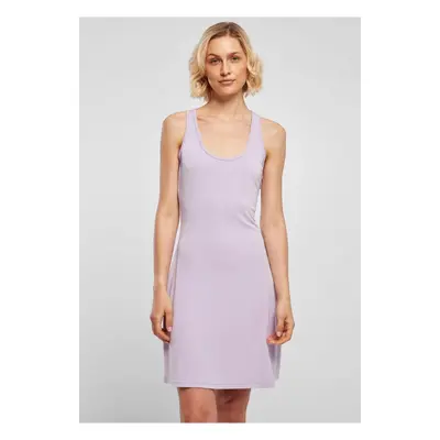 Women's Modal Short Racer Dress with Lilac Back