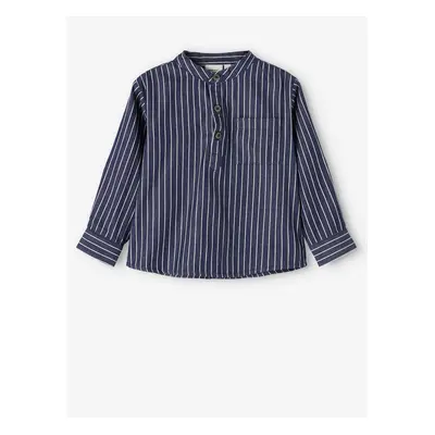 Dark blue boys' striped shirt name it Stripes - Boys