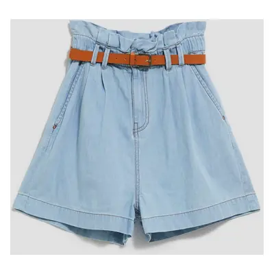 WOMEN'S SHORTS L-SH-4006 L.Blue