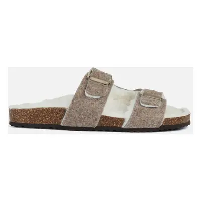 Beige women's slippers Geox Brionia - Women's