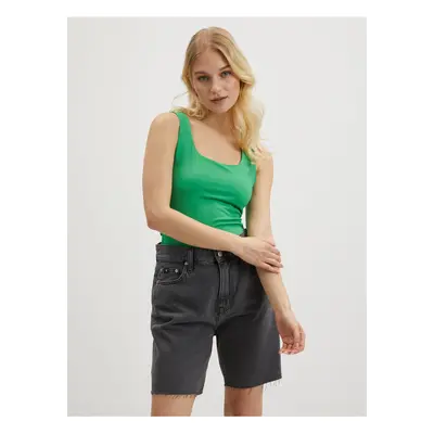 Green Womens Basic Top ONLY Ea - Women