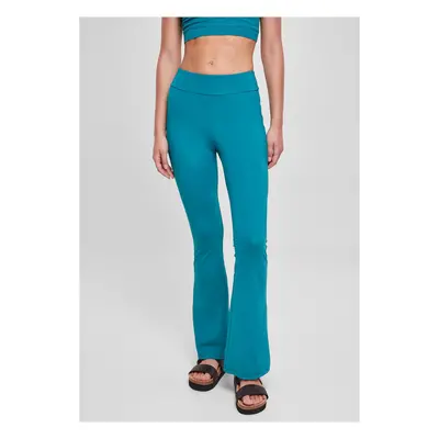 Women's recycled green high-waisted leggings