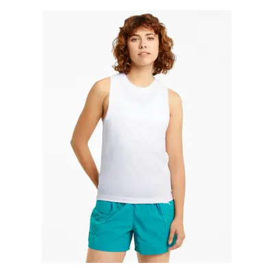 White Women's Top Puma Evide Mesh - Women