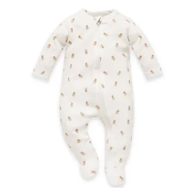 Pinokio Kids's Lovely Day Beige Overall Zipped