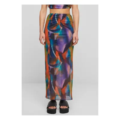 Women's Skirt AOP Mesh Tube Colorful