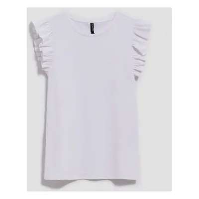 WOMEN'S TOP L-TS-4071 WHITE