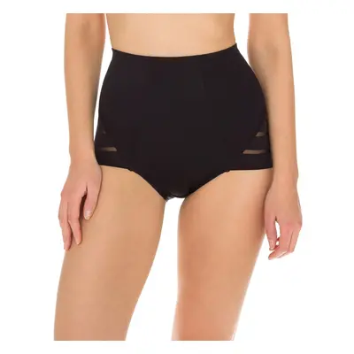 DIM DIAMS CONTROL HIGH WAIST MIDI - Women's forming high-waisted panties - black