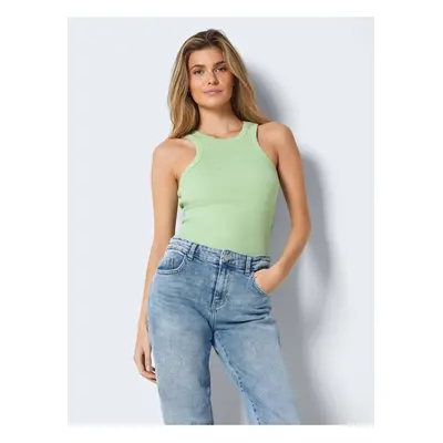 Light green women's basic tank top Noisy May Maya - Women's