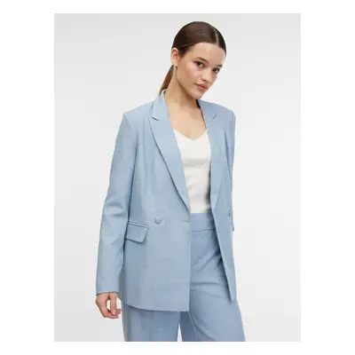 Orsay Light Blue Women's Melange Blazer - Women