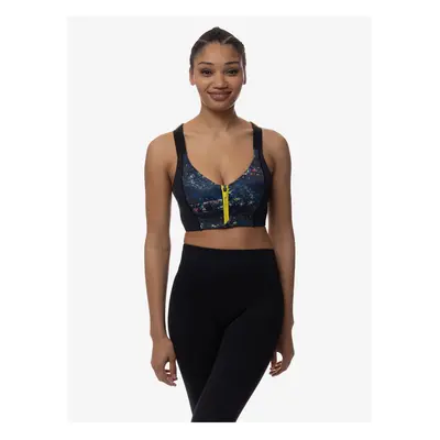 Black Women Patterned Sports Bra DORINA Sully - Women