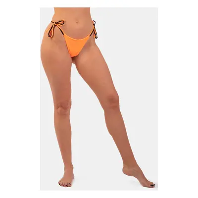 NEBBIA Orange Neon Bikini Swimsuit - Tie Bottom