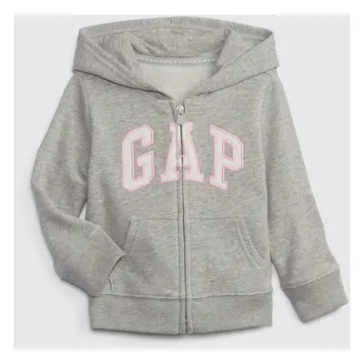 GAP Kids sweatshirt french terry logo - Girls