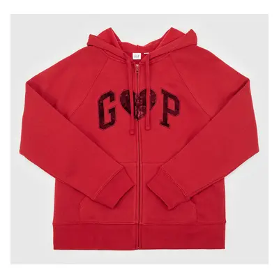 GAP Zip-up hoodie with logo - Women's