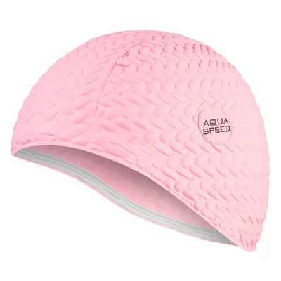 AQUA SPEED Woman's Swimming Cap Bombastic Tic-Tac Pattern