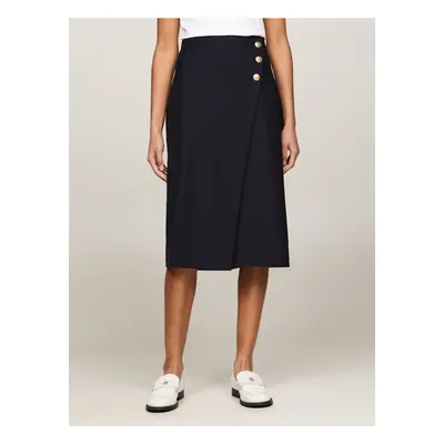 Dark blue women's pencil skirt Tommy Hilfiger - Women