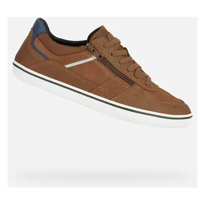 Light brown men's sneakers Geox Elver - Men's