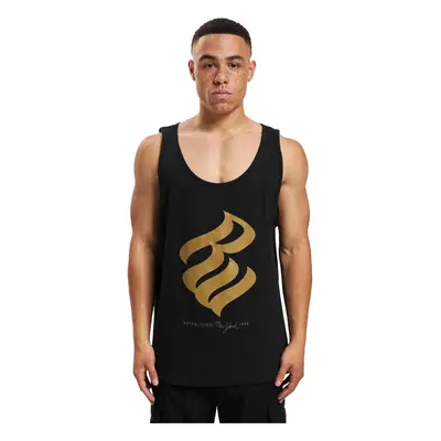 Men's Tank Top Basic Black/Gold