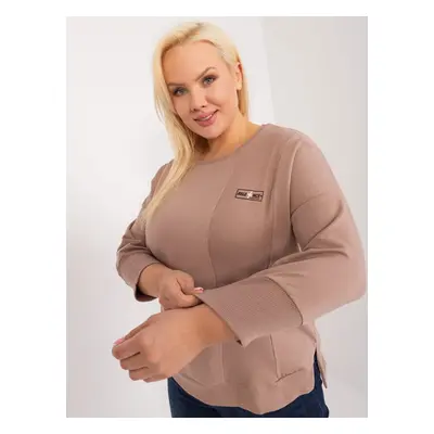 Blouse-RV-BZ-9353.25-dark beige