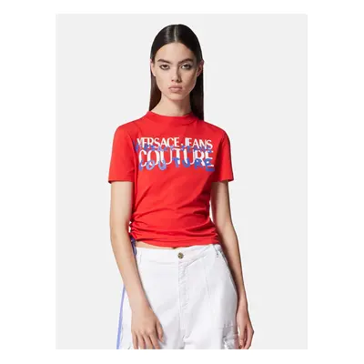 Red Versace Jeans Couture Women's T-Shirt - Women