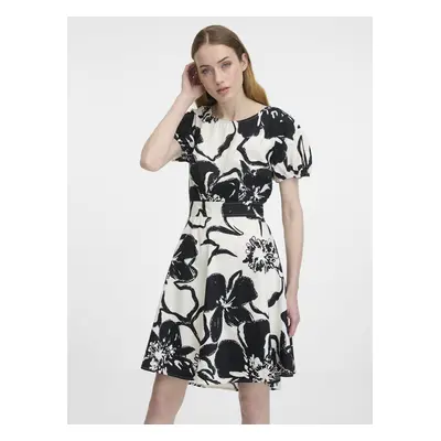 Orsay Black Women's Patterned Dress - Women's