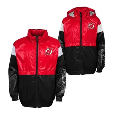 Outerstuff Children's Jacket GOAL LINE STANCE FZ WINDBREAKE NEW JERSEY DEVILS