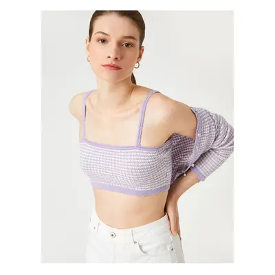 Koton Bustier Thin Strap Knit