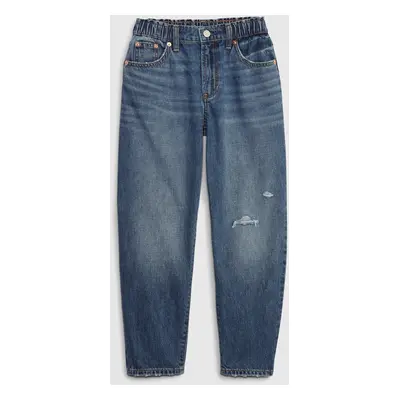 GAP Kids Jeans high rise barrel Washwell - Girls