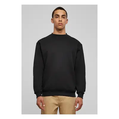 Sweatshirt with neckline black