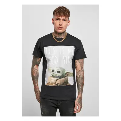 Men's T-shirt Baby Yoda Good Side - black