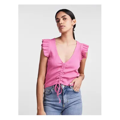 Pink Women's Crop Top Pieces Tegan - Women