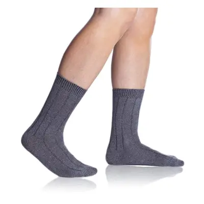 Bellinda BAMBOO CASUAL UNISEX SOCKS - Winter bamboo socks - gray highlights