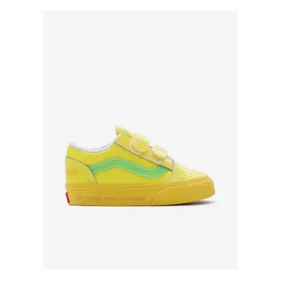 Yellow Kids Sneakers VANS TD Old Skool V - Boys