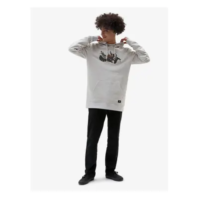 Light Grey Men's Brindle Hoodie VANS Back Bay - Men