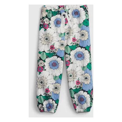 GAP Kids Flowered Sweatpants - Girls