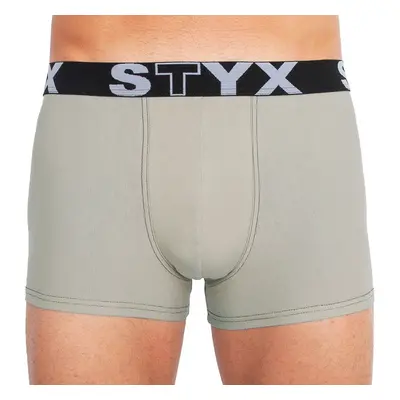 Férfi #39;Boxers Styx sport gumi világosszürke (G1062)